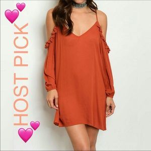 🌞👗 Tunic dress in Rust color